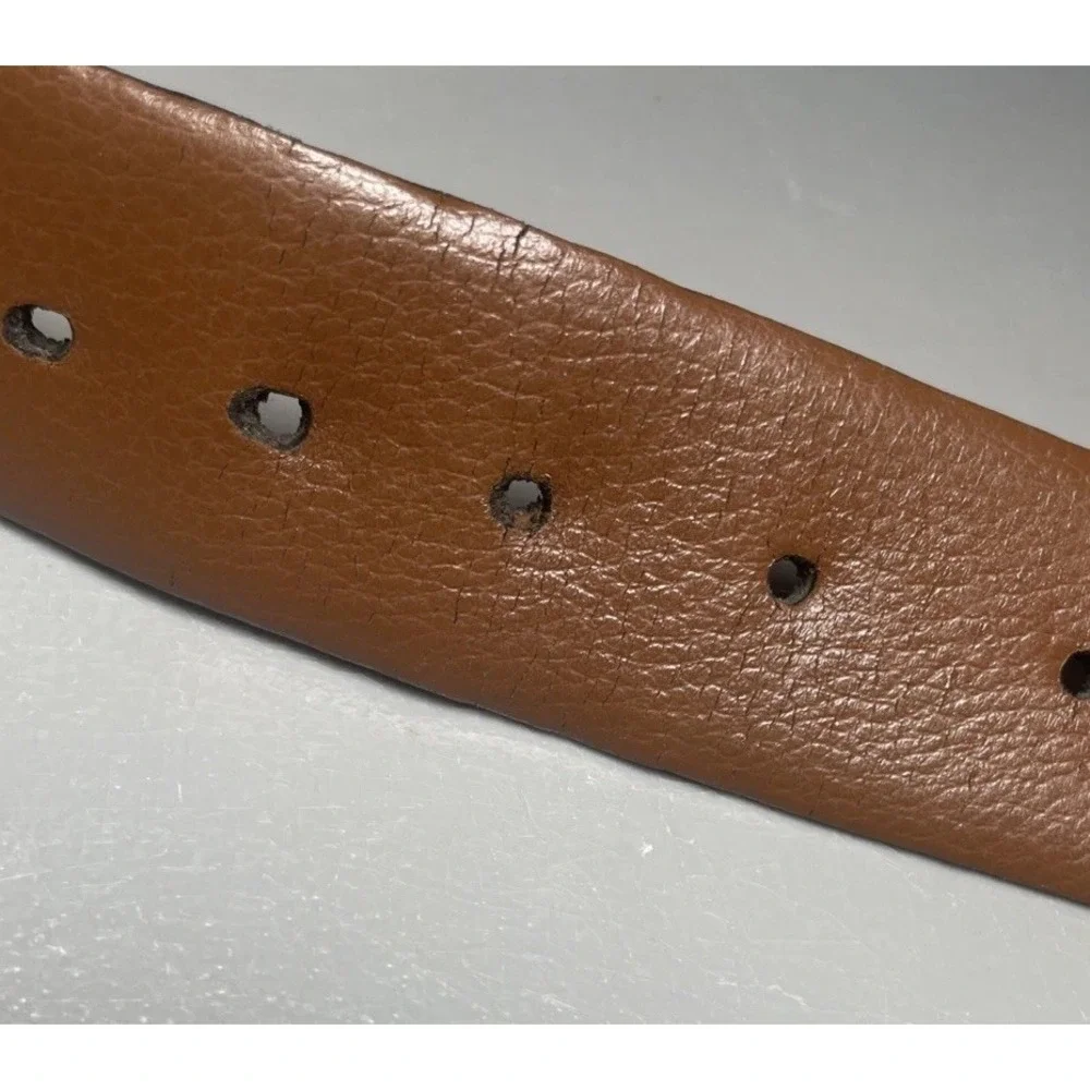Joseph Abboud‎ Mens Black Genuine Leather Belt Size 38 Handcrafted Italy
